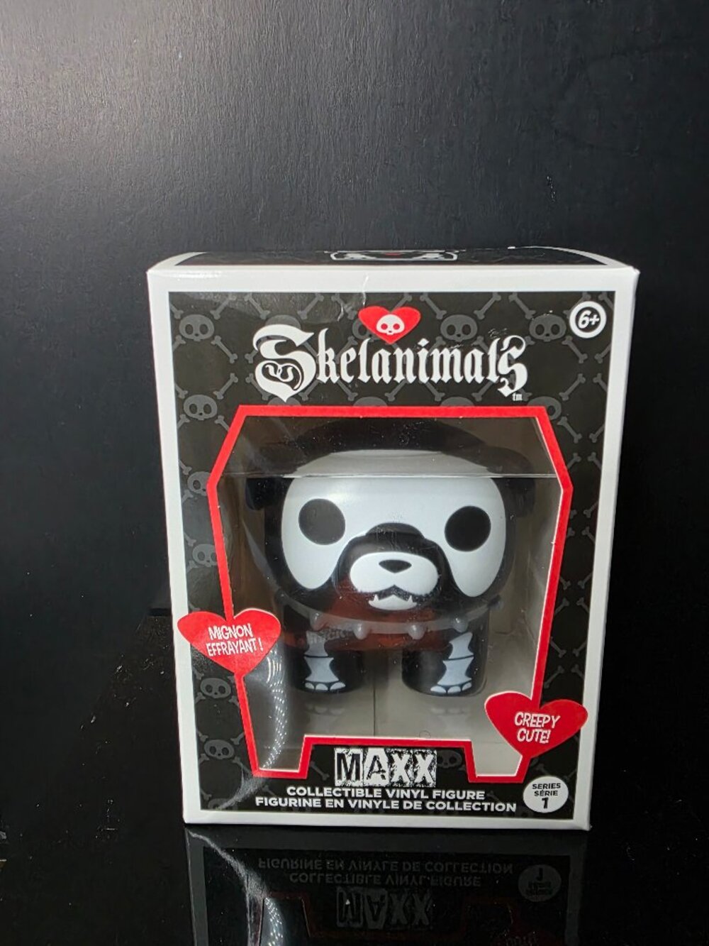 Skelanimals Maxx Vinyl Figure Series 1 Creepy Cute Dog Collectible New